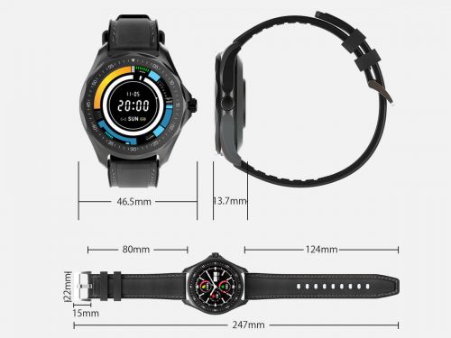 Smartwatch blitzwolf bw-hl3 bluetooth v5.0 (czarny)