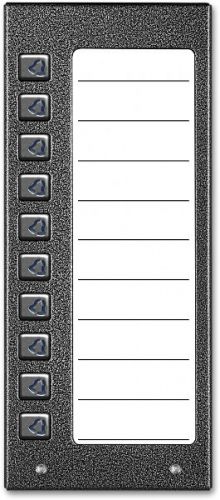 Aco cdn-10np st podświetlany panel listy lokatorów z 10 przyciskami - możliwość montażu - zadzwoń: 3