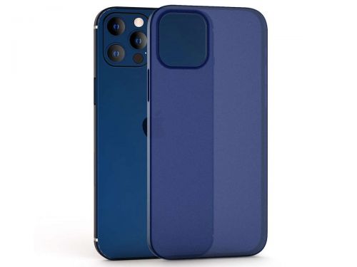 Cienkie etui obudowa ultraslim 0.4mm do apple iphone 12/ 12 pro matte blue