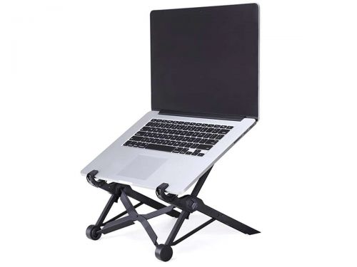 Przenośne składane biurko nexstand k2 stojak pod laptopa podstawka czarna