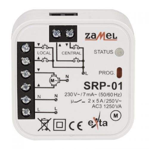 Sterownik rolet dopuszkowy exta free srp-01 - możliwość montażu - zadzwoń: 34 333 57 04 - 37 sklepów