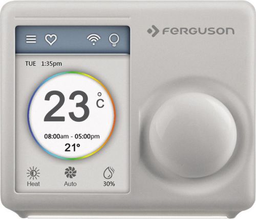 Ferguson fs1th smart home - regulator temperatury wi-fi - możliwość montażu - zadzwoń: 34 333 57 04