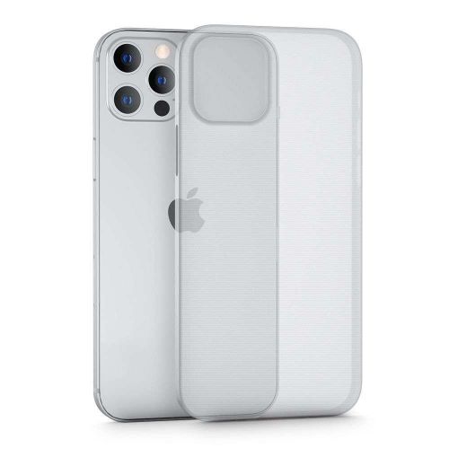 Etui obudowa ultraslim 0.4mm do apple iphone 12 / 12 pro matte clear