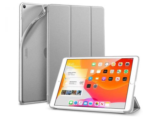 Etui esr rebound do apple ipad 7/8 10.2 2019/2020 silver gray