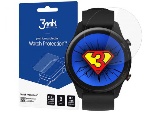 Folia ochronna na ekran 3mk mocna watch protection x3 do xiaomi mi watch color amoled