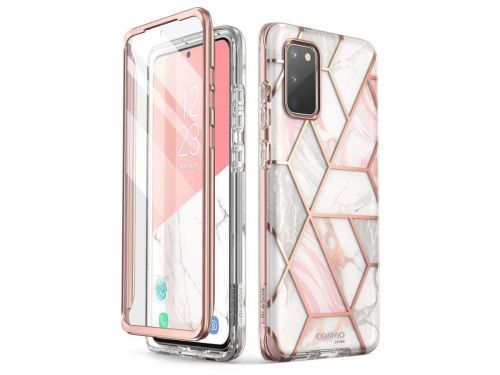 Etui supcase cosmo do samsung galaxy s20 fe marble pink