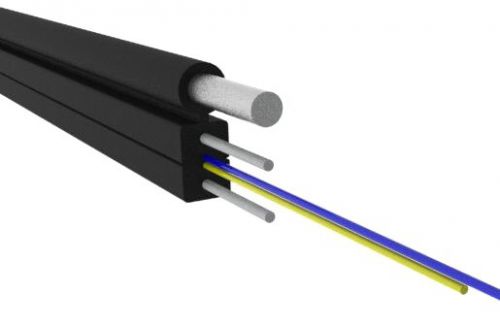 Kabel światłowodowy flat z-xotktsdp sm 24x9/125 2t12f itu-t g.652d 1.2kn  - możliwość montażu - zadz