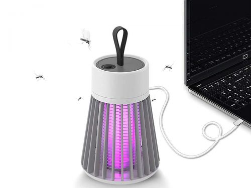 Lampa owadobójcza led uv na owady insekty alogy outdoor mosquito lamp