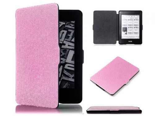 Etui alogy smart case do kindle paperwhite 1/2/3 różowe + szkło alogy