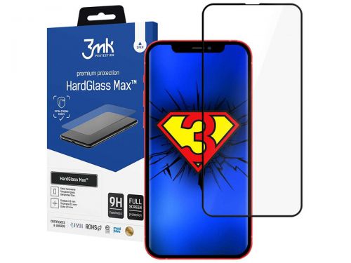 Szkło hartowane 3mk hardglass max do apple iphone 13 pro max black