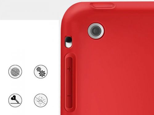 Etui alogy smart case apple ipad 2 3 4 czerwone + szkło