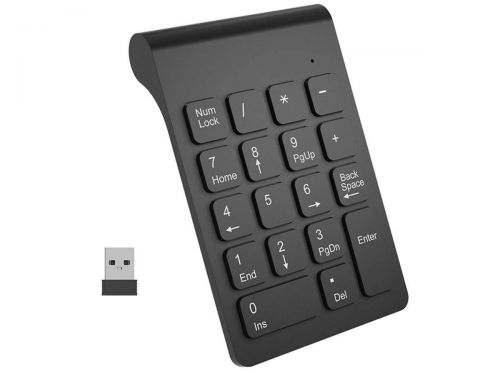Bezprzewodowa klawiatura numeryczna usb do laptopa pc alogy wireless keypad