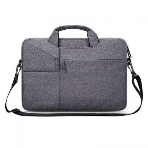 Etui torba na ramię do laptopa 15-16 cali dark grey