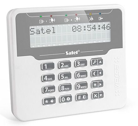 Manipulator satel versa-lcdm-wh - możliwość montażu - zadzwoń: 34 333 57 04 - 37 sklepów w całej pol