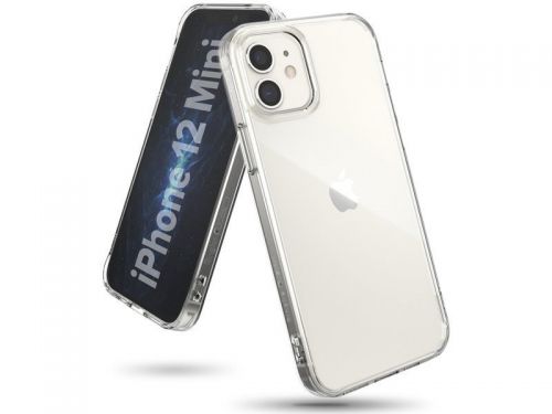 Etui ochronne obudowa ringke fusion do apple iphone 12 mini 5.4 clear + szkło alogy