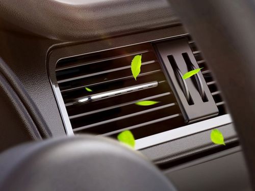 Baseus odświeżacz powietrza zapach do samochodu paddle srebrny