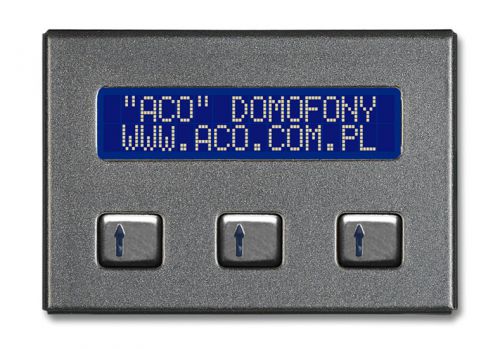 Aco cdn-abc  elektroniczny moduł rozszerzeń do wyboru sublokali - możliwość montażu - zadzwoń: 34 33
