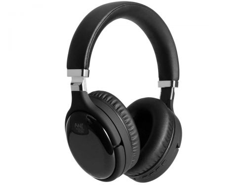 Słuchawki bezprzewodowe nauszne alogy z mikrofonem anc bluetooth 5.0 czarne